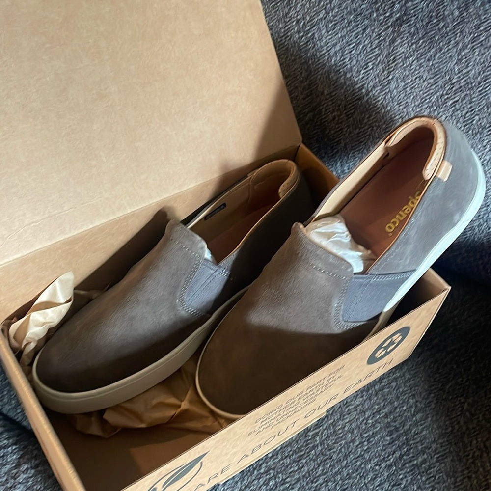 Spence Gray Backside Slip-On Men's Shoes